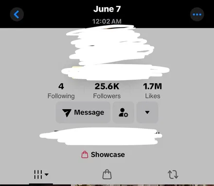 After: 25.6K followers on June 7